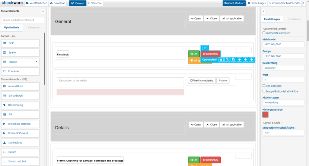 Checklist software » digital checklists for production